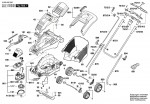 Bosch 3 600 H82 040 ROTAK 34 (ERGOFLEX) Lawnmower Spare Parts
